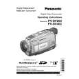 PANASONIC PVDV202 Manual de Usuario