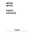 CANON MP370 Catálogo de piezas
