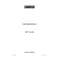 ZANUSSI TTI 160 C Manual de Usuario