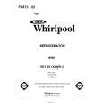 WHIRLPOOL EHT201XKWR2 Catálogo de piezas