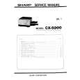SHARP CX-5000 Manual de Servicio