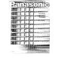 PANASONIC TX25W3 Manual de Usuario
