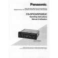 PANASONIC CQDPX33EUC Manual de Usuario