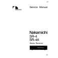 NAKAMICHI SR-4 Manual de Servicio