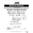 JVC KDG207 Manual de Servicio