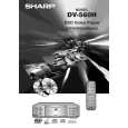 SHARP DV560H Manual de Usuario
