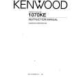 KENWOOD 1070KE Manual de Usuario
