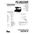 SONY PS-LX52 Manual de Servicio
