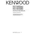 KENWOOD KXW6080 Manual de Usuario