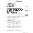 PIONEER DEH-2050X1M Manual de Servicio