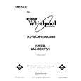 WHIRLPOOL LA5400XTN1 Catálogo de piezas