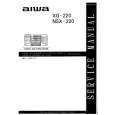 AIWA XG220D/HE/LH/U/E/K Manual de Servicio