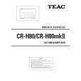 TEAC CR-H80MKII Manual de Servicio