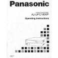 PANASONIC AJUFC1800 Manual de Usuario