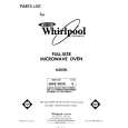 WHIRLPOOL MW8100XR0 Catálogo de piezas