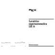 REX-ELECTROLUX LR14 Manual de Usuario