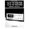 PIONEER CT-F7272 Manual de Servicio