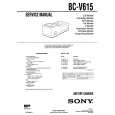 SONY BC-V615 Manual de Servicio