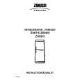 ZANUSSI ZX99/5SI Manual de Usuario