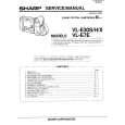 SHARP VL-E30H Manual de Servicio