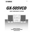 YAMAHA GX-505VCD Manual de Usuario