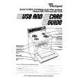 WHIRLPOOL RJE3700W0 Manual de Usuario