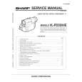 SHARP VL-PD3H Manual de Servicio