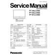 PANASONIC PT-44LCX65 Manual de Servicio