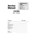 CROWN CD-210 Manual de Servicio