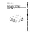TOSHIBA TDP-T30 Manual de Usuario