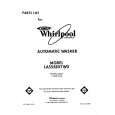 WHIRLPOOL LA5558XTW0 Catálogo de piezas