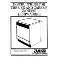 ZANUSSI DW66TCR Manual de Usuario