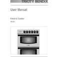 TRICITY BENDIX SE335X Manual de Usuario