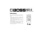 BOSS SD-2 Manual de Usuario
