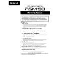 ROLAND RSM-90 Manual de Usuario