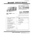 SHARP CD-ES600 Manual de Servicio
