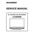 SYLVANIA LC320SS8 Manual de Servicio