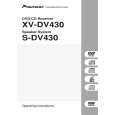 PIONEER XV-DV430/KUCXJN Manual de Usuario