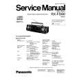 PANASONIC RXFD80 Manual de Servicio