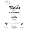 WHIRLPOOL LA5580XSW1 Catálogo de piezas