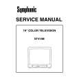 SYMPHONIC ST419B Manual de Servicio