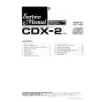 PIONEER CDX-2 Manual de Servicio