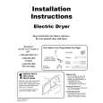 WHIRLPOOL CDE6505W Manual de Instalación