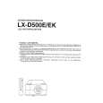 JVC LX-D500E Manual de Usuario