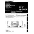 SHARP CDC631H Manual de Usuario