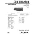 SONY CDX4500 Manual de Servicio