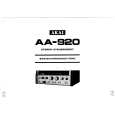 AKAI AA-920 Manual de Usuario