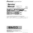 PIONEER DEH-P770MPXN Manual de Servicio