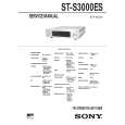 SONY ST-S3000ES Manual de Servicio