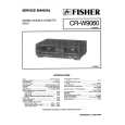 FISHER CRW9060 Manual de Servicio